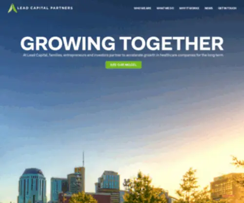 Leadcp.com(Lead Capital Partners) Screenshot