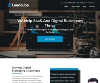 Leadcubemedia.com(Leadcubemedia) Screenshot