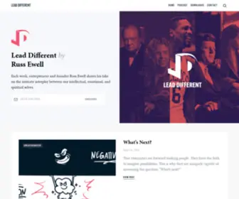 Leaddiff.com(Lead Different) Screenshot