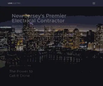 Leadelectric.net(Lead Electric) Screenshot