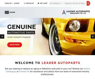 Leader-Autoparts.com.sg(Home Leader Auto Parts) Screenshot