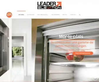 Leader-Elevation.com(Leader élévation) Screenshot