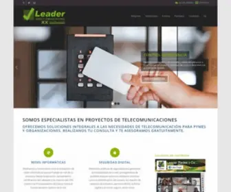 Leader-Network.com(Proyectos de Telecomunicaciones) Screenshot