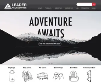 Leaderaccessories.com(Leader Accessories) Screenshot