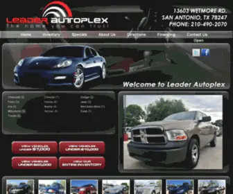 Leaderautoplex.com(Leaderautoplex) Screenshot