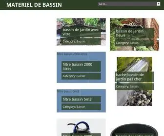 Leaderbassin.com(Materiel de bassin) Screenshot