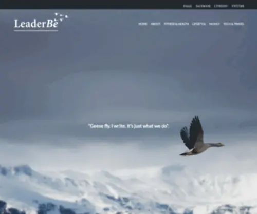 Leaderbe.com(Commit to Net Zero) Screenshot