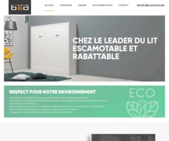 Leaderbed.fr(Lit escamotable et rabattable. Eléments modulables) Screenshot