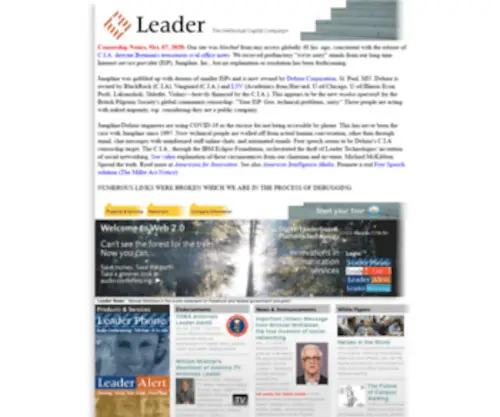 Leader.com(Leader Technologies) Screenshot