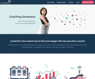 Leadereq.com(Coaching Greatness) Screenshot