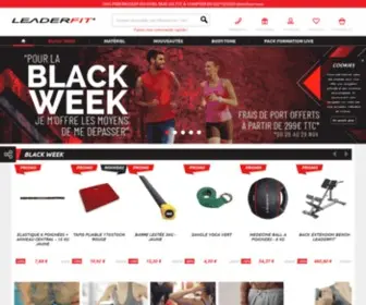 Leaderfit-Equipement.com(Vente de matériel sportif) Screenshot