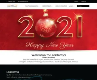 Leaderma.com(Quality and Innovations) Screenshot