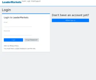 Leadermarkets.com(LeaderMarkets) Screenshot