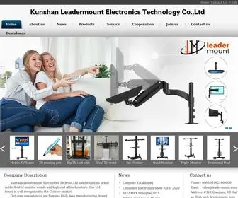 Leadermount.com(Kunshan Leadermount Electronics Technology Co) Screenshot