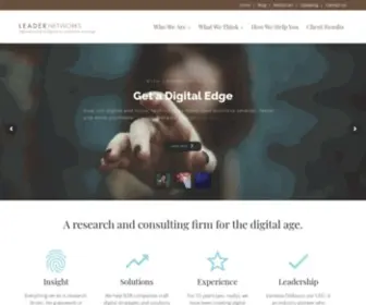 Leadernetworks.com(Leader Networks) Screenshot