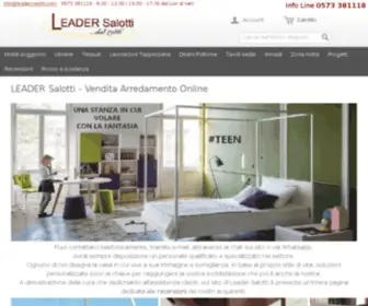 Leadersalotti.com(Tessuti e rivestimenti per divani) Screenshot