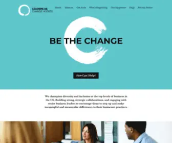 Leadersaschangeagents.com(Leaders As Change Agents) Screenshot