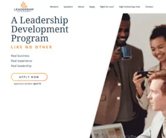 Leadershipacademy.io(Leadership Academy) Screenshot