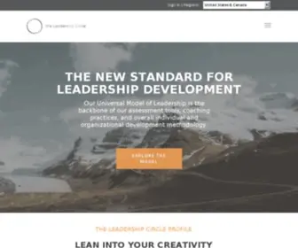 Leadershipcircle.com(Assessments that create awareness. coaching) Screenshot