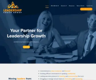 Leadershipcoachgroup.com(Leadership Coach Group) Screenshot