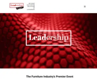 Leadershipcon.com(Furniture Today Leadership Conference 2023) Screenshot