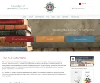 Leadershipeducators.org(Association of Leadership Educators) Screenshot