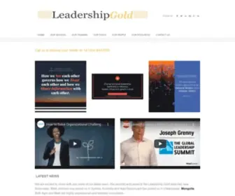 Leadershipgold.com.au(Leadership Gold) Screenshot