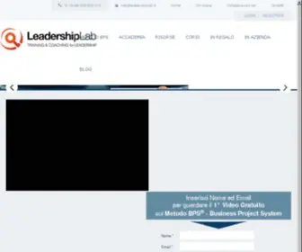 Leadershiplab.it(Trasforma la tua Idea di Business in un successo) Screenshot