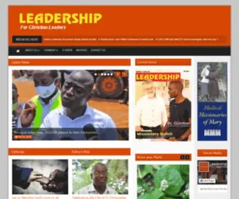 Leadershipmagazine.org(Leadership Magazine) Screenshot