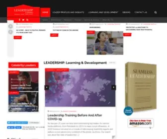 Leadershipplatform.com(Leadership Insights) Screenshot