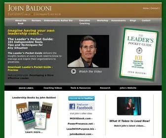 Leaderspocketguide.com(Baldoni Consulting) Screenshot