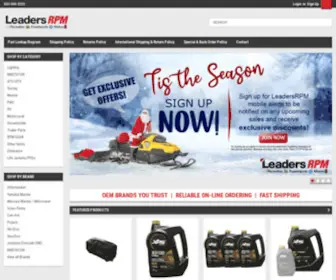 Leadersrpmshop.com(Leaders RPM Shop) Screenshot
