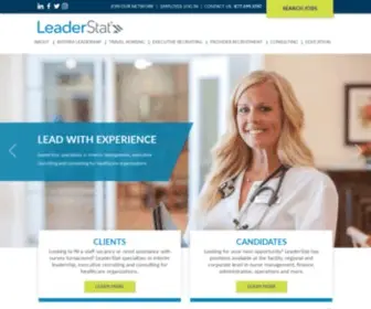 Leaderstat.com(Healthcare Recruiters & Consultants) Screenshot