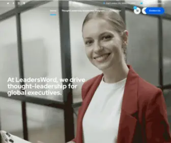 Leadersword.co(Driving Thought Leadership for Global Executives) Screenshot