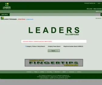 Leadersyellowpages.com(Leaders Yellow Pages) Screenshot