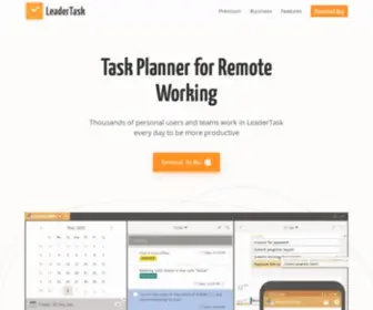 Leadertask.com(To do list and your task manager) Screenshot