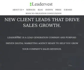 Leadervest.com(Leadervest) Screenshot