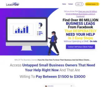 Leadflow360.net(Change to) Screenshot