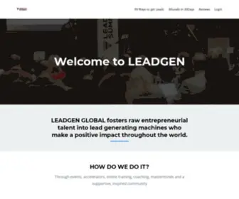 Leadgenacademy.co.uk(The Lead Gen Academy) Screenshot