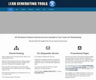 Leadgeneratingtools.com(Lead Generating Tools) Screenshot
