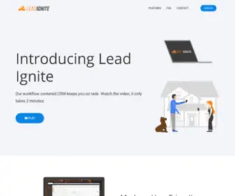 Leadignite.com(Lead Ignite) Screenshot