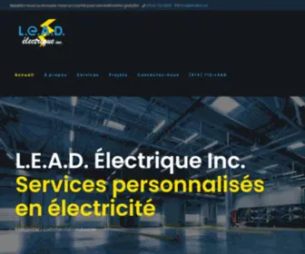 Leadinc.ca(Accueil) Screenshot
