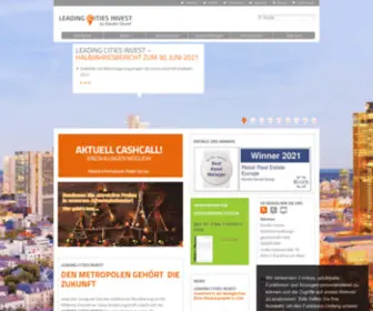 Leading-Cities-Invest.de(Der Metropolenfonds LEADING CITIES INVEST) Screenshot