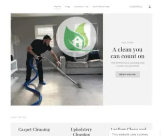 Leadingcleancarpets.com(Leading Clean) Screenshot