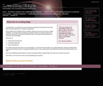 Leadingedge-Consultants.co.uk(Leadership Development) Screenshot