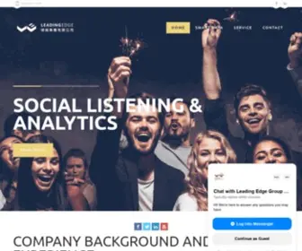 Leadingedge-Group.com(Leading Edge Group Limited) Screenshot