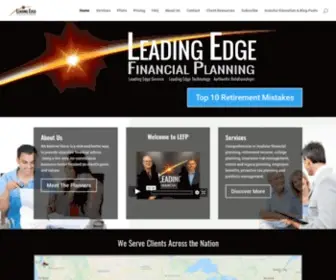 Leadingedgeplanning.com(Financial Planning for Airline Pilots and High Income Families Financial Planning for Airline Pilots and High Income Families) Screenshot