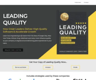 Leadingqualitybook.com(Leading Quality) Screenshot