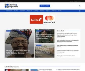 Leadingreporters.com(Leading Reporters) Screenshot