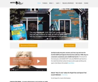 Leadinspector.com(Abotex Lead Inspector) Screenshot